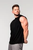 Pánske tričko Nebbia  Oversized Heavyweight Cotton T-shirt NO SHORTCUTS 354 black