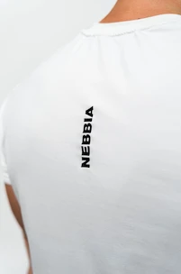 Pánske tričko Nebbia Performance+ Short-Sleeve Sports T-shirt RESISTANCE 348 white