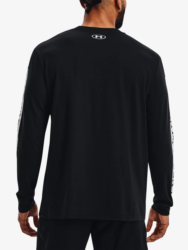 Pánske tričko Under Armour  CAMO BOXED SPORTSTYLE LS-BLK M