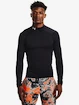 Pánske tričko Under Armour  Comp Mock-BLK XS