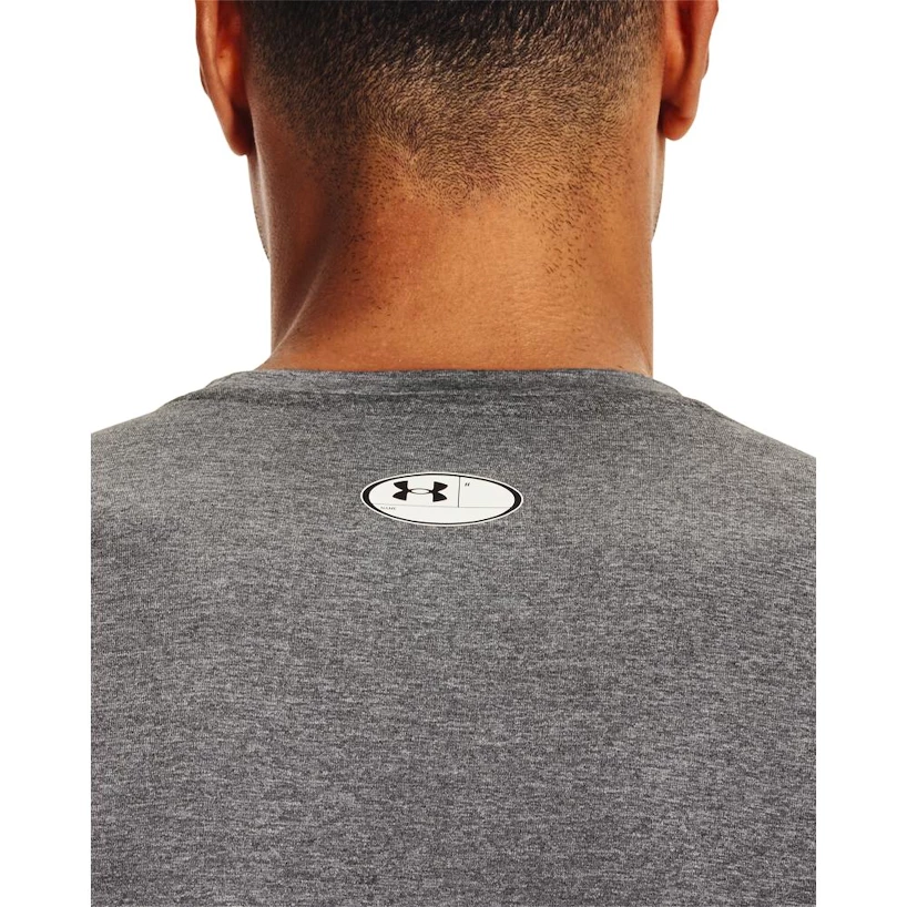 Pánske tričko Under Armour HeatGear Fitted SS Grey XXL