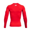 Pánske tričko Under Armour  HG Armour Comp LS-RED