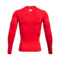 Pánske tričko Under Armour  HG Armour Comp LS-RED