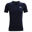 Pánske tričko Under Armour  HG Armour Fitted SS-NVY