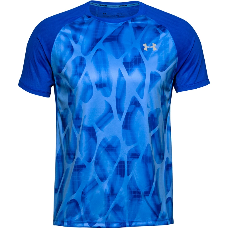 Pánske tričko Under Armour  Qualifier ISO-Chill Printed  S