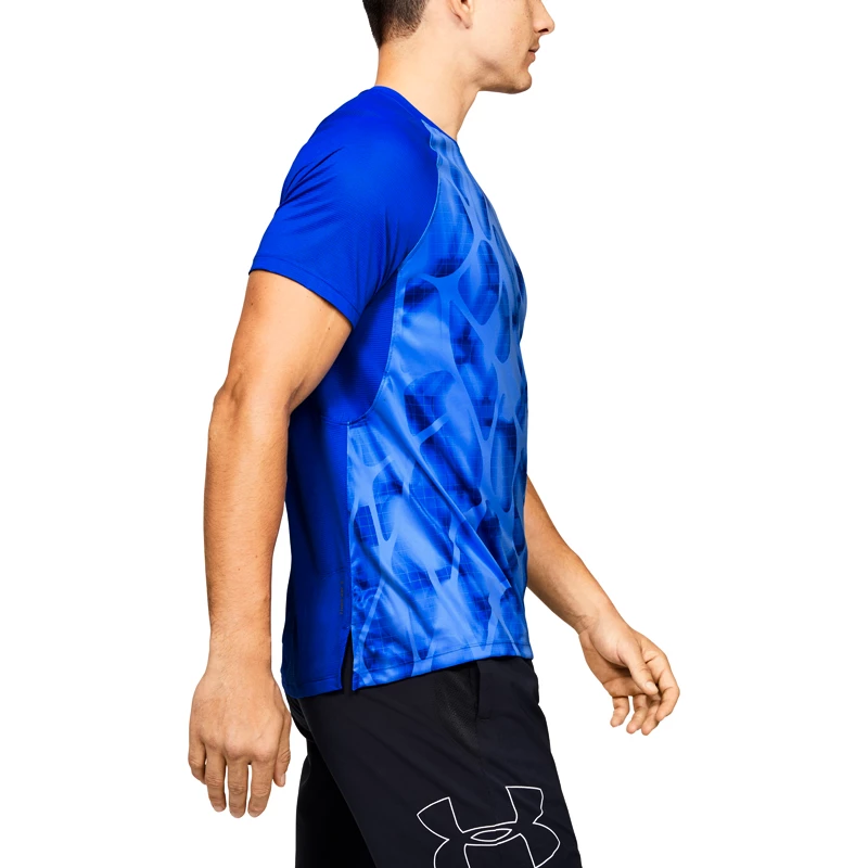 Pánske tričko Under Armour  Qualifier ISO-Chill Printed  S