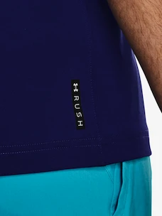 Pánske tričko Under Armour  Rush Emboss SS-BLU XS