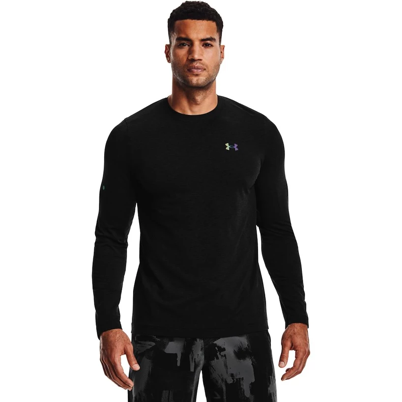 Pánske tričko Under Armour  Rush Seamless LS Black XXL