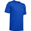 Pánske tričko Under Armour  SPORTSTYLE LEFT CHEST SS-BLU