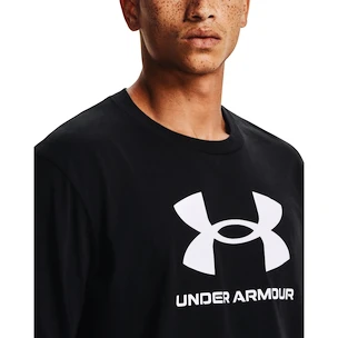 Pánske tričko Under Armour  SPORTSTYLE LOGO LS-BLK S