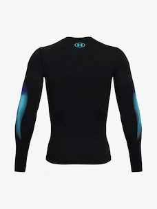 Pánske tričko Under Armour  UA HG Armour Novelty LS-BLK XXL