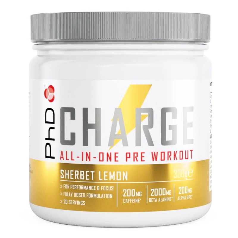 PhD Nutrition   Charge Pre-Workout 300 g gumové medvedíky