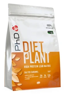 PhD Nutrition   Diet Plant Protein 1000 g slaný karamel