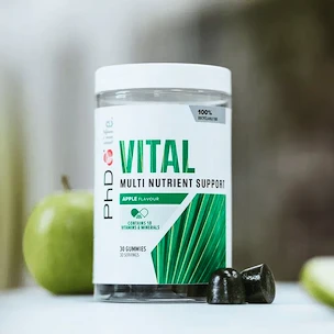 PhD Nutrition   Vital Support 30 želé bonbónů