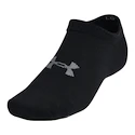 Ponožky Under Armour  Essential No Show 6pk Black / Black / Castlerock