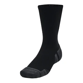 Ponožky Under Armour Performance Tech 3pk Crew Black / Black / Jet Gray