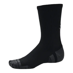 Ponožky Under Armour  Performance Tech 3pk Crew Black / Black / Jet Gray