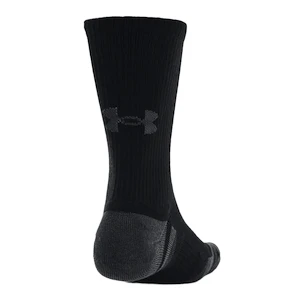 Ponožky Under Armour  Performance Tech 3pk Crew Black / Black / Jet Gray