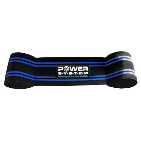 Posilňovacia guma Power System  Bench Blaster Ultra Black/Blue