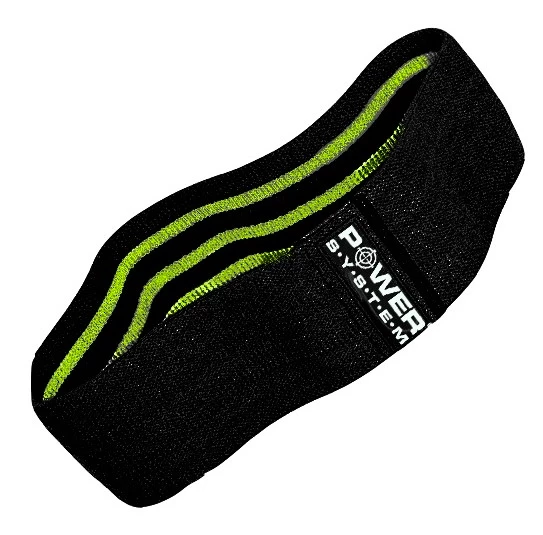 Posilňovacia guma Power System  Booty Band Level 2 Green M