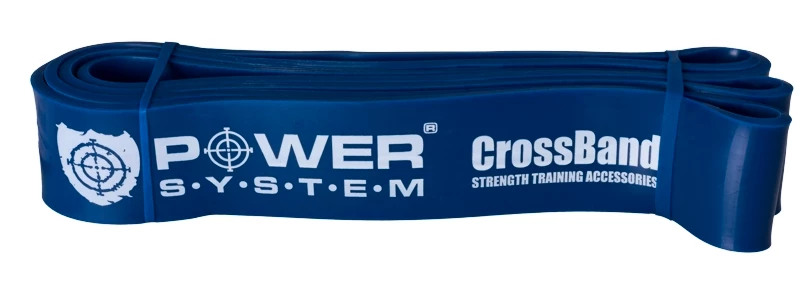 Posilňovacia guma Power System  Cross Band Level 4 modrá