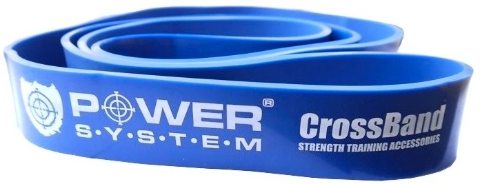Posilňovacia guma Power System  Cross Band Level 4 modrá
