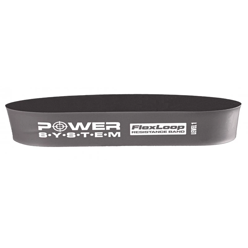 Posilňovacia guma Power System  Flex Loop Band Strong šedá