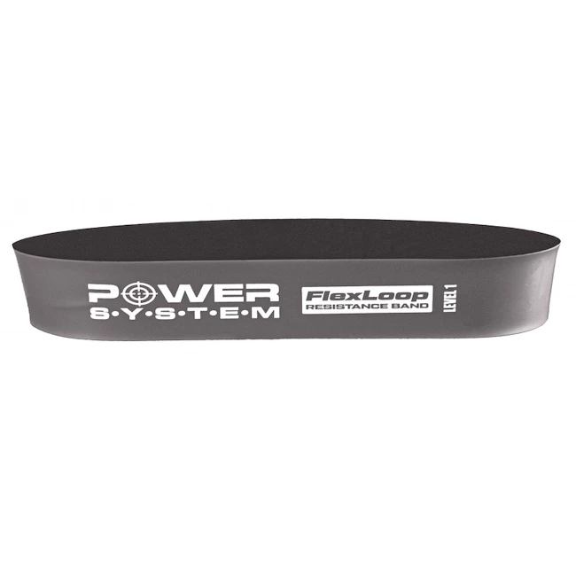 Posilňovacia guma Power System  Flex Loop Band Strong šedá