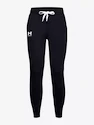 Poškodené - Dámske tepláky Under Armour  Rival Fleece Joggers-BLK  M