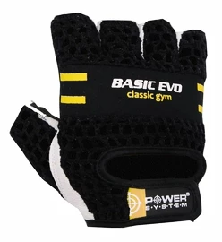 Power System Fitness rukavice Basic Evo žlté