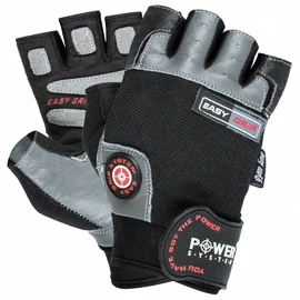 Power System fitness rukavice Easy Grip černošedé