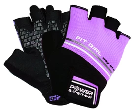 Power System fitness rukavice Fit Girl Evo fialové