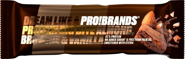 ProBrands  Big Bite Protein bar pro 45&nbsp;g arašidy - karamel