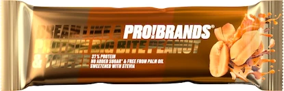 ProBrands  Big Bite Protein bar pro 45&nbsp;g arašidy - karamel