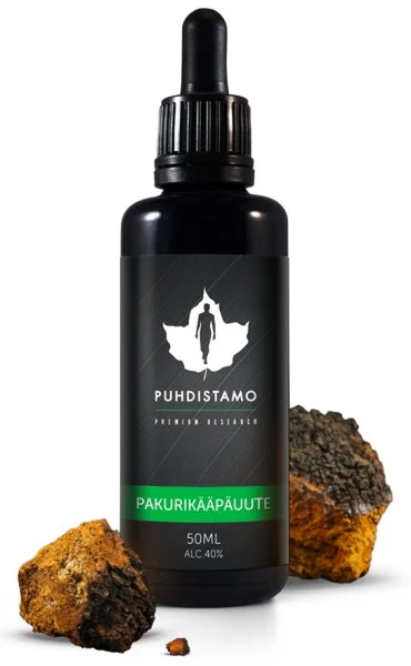 Puhdistamo  Chaga Extract (Extrakt z houby Chaga) 50&nbsp;ml