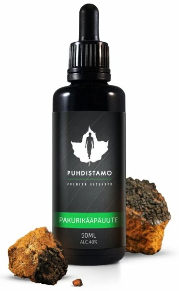 Puhdistamo  Chaga Extract (Extrakt z houby Chaga) 50&nbsp;ml