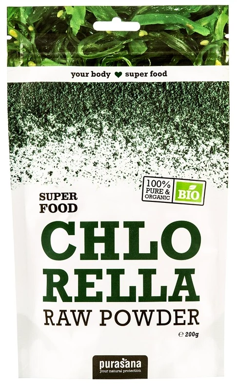 Purasana  Chlorella Powder BIO 200&nbsp;g