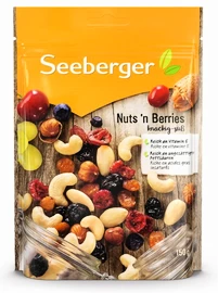 Seeberger Zmes orechov (50%) a sušeného ovocia (50%), čiastočne sladené 150 g