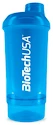 Šejker BioTech USA  Wave + Compact 500 ml + 150 ml Blue
