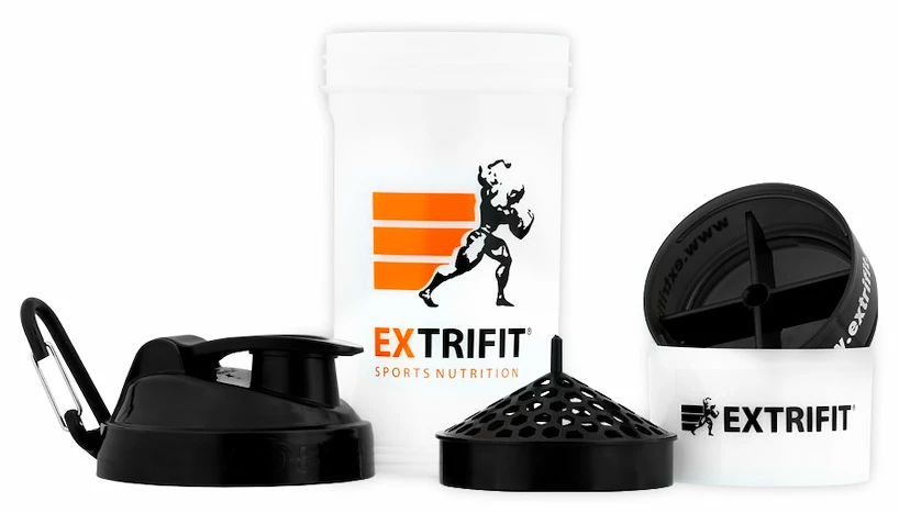 Šejker Extrifit  600&nbsp;ml + 150&nbsp;ml + 200&nbsp;ml