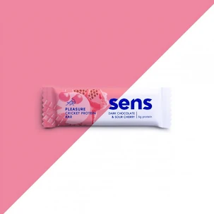 Sens  Proteinové tyčinka PLEASURE s cvrččí moukou 40 g