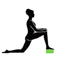 Step bedýnka Schildkröt  Yoga Block Grey