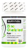 Survival Zinc Chelated Fair Power 100 tabliet