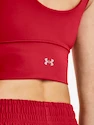 Tielko Under Armour Meridian Fitted Crop Tank-RED