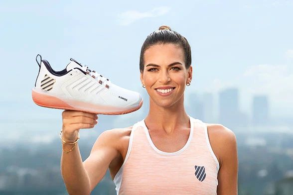 Alja Tomljanovic v jarnej kolekcii K-Swiss 2021
