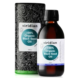 Viridian 100 % Organic Black Seed Oil (Bio olej z egyptského čiernej rasce) 200 ml