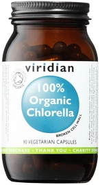 Viridian 100% Organic Chlorella 90 kapsúl