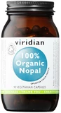 Viridian 100% Organic Nopal (Opuncia) 90 kapsúl