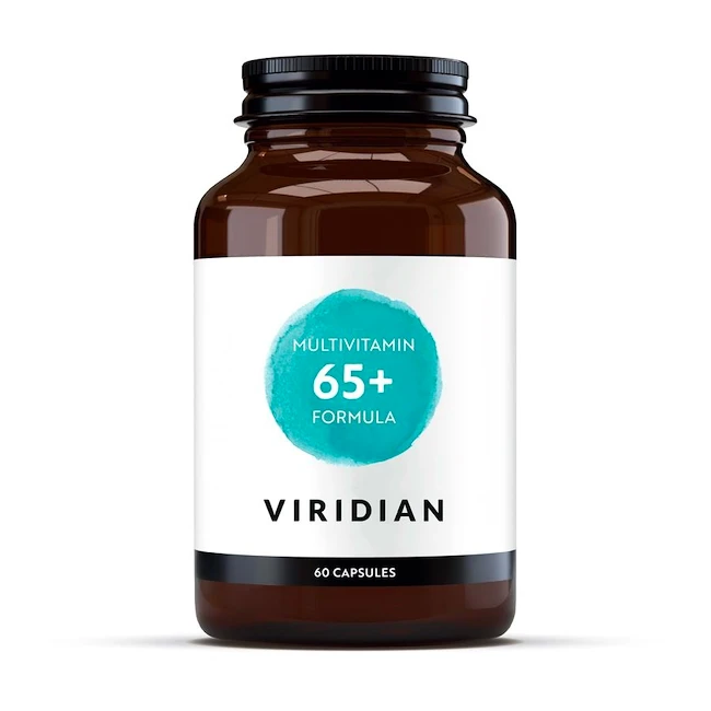 Viridian  65+ Multi (Natural multivitamín pro seniory) 60&nbsp;kapslí