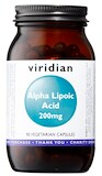 Viridian Alpha Lipoic Acid 200 mg (Kyselina alfa lipoová - ALA) 90 kapsúl